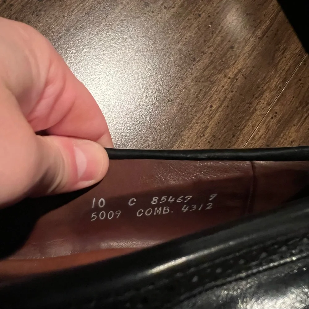 Allen Edmonds Men’s Bridgerton Tassel Loafer Kiltie Black Leather 10 - Picture 13 of 14